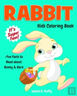 Bertrand.pt - Rabbit Kids Coloring Book +Fun Facts To Read About Bunny & Hare