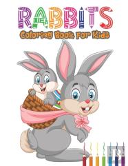 Rabbits Coloring Book For Kids