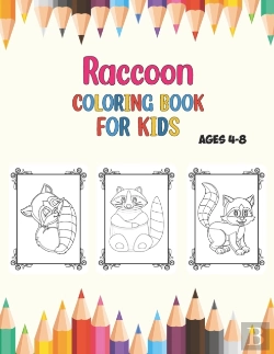 Bertrand.pt - Raccoon Coloring Book For Kids Age 4-8