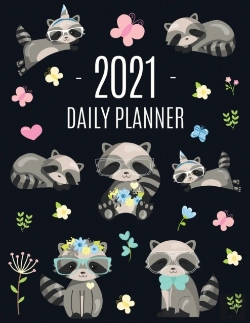 Bertrand.pt - Raccoon Daily Planner 2021
