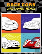 Race Cars Coloring Book