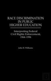 Race Discrimination In Public Higher Education