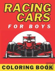 Racing Cars Coloring Book For Boys