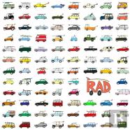 Rad Cars With Rad Surfboards On Them