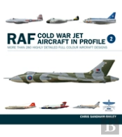 Raf Cold War Jet Aircraft In Profile