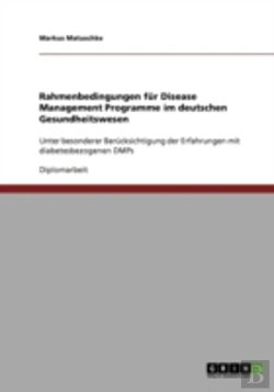 Bertrand.pt - Rahmenbedingungen Fur Disease Management Programme Im  Deutschen Gesundheitswesen