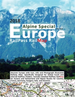 Bertrand.pt - Railpass Railmap Europe - Alpine Special 2018
