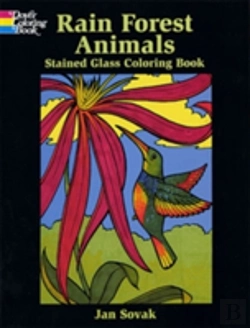 Bertrand.pt - Rain Forest Animals Stained Glass Coloring Book