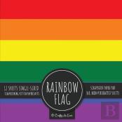 Rainbow Flag Scrapbook Paper Pad