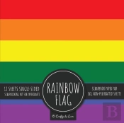 Rainbow Flag Scrapbook Paper Pad