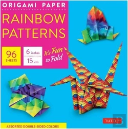 Bertrand.pt - Rainbow Patterns Origami Paper 6