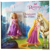 Raiponce, Livre + Figurine Poupee
