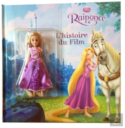 Bertrand.pt - Raiponce, Livre + Figurine Poupee