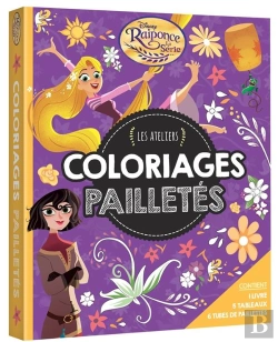 Bertrand.pt - Raiponce (Serie Tv) - Ateliers Disney - Coffret - Paillettes
