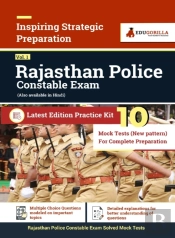 Rajasthan Police Constable Exam 2021 10 Full-Length Mock Tests (New Pattern)