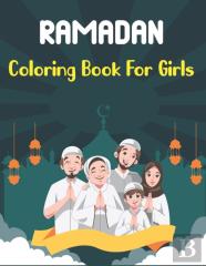 Ramadan Coloring Book For Girls