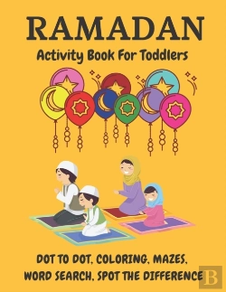 Bertrand.pt - Ramadan Coloring, Dot To Dot Activity Book For Toddlers