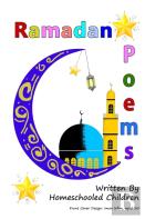 Ramadan Poems Written By Homeschooled Children