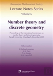Ramanujan Lecture Notes Series Vol6