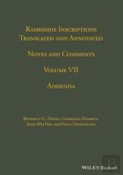 Ramesside Inscriptions, Addenda