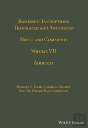 Ramesside Inscriptions, Addenda