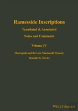 Bertrand.pt - Ramesside Inscriptions, Notes And Comments Volume Iv