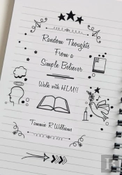 Random Thoughts From A Simple Believer