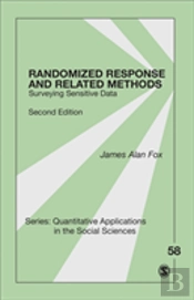 Randomized Response And Related Methods