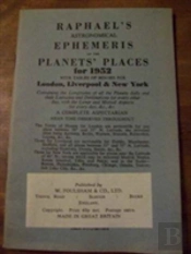 Raphael'S Astronomical Ephemeris