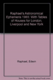 Raphael'S Astronomical Ephemeris