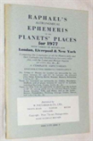 Raphael'S Astronomical Ephemeris