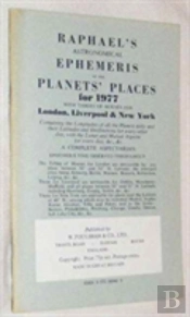 Raphael'S Astronomical Ephemeris