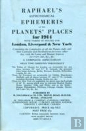 Raphael'S Astronomical Ephemeris