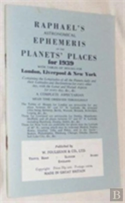 Bertrand.pt - Raphael'S Astronomical Ephemeris