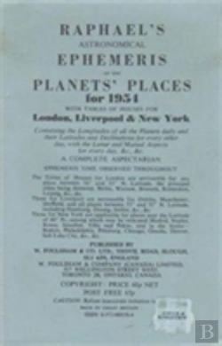 Bertrand.pt - Raphael'S Astronomical Ephemeris