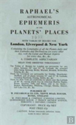 Bertrand.pt - Raphael'S Astronomical Ephemeris
