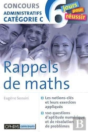Rappel De Maths - Concours Administratifs Categorie C