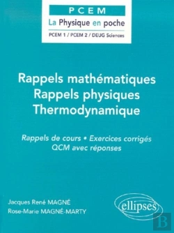 Bertrand.pt - Rappels Mathematiques / Rappels Physiques / Thermodynamique
