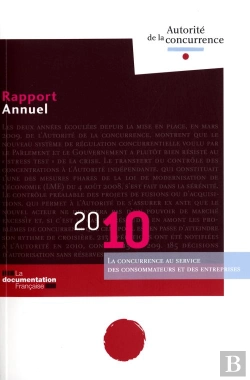 Bertrand.pt - Rapport Annuel 2010 De L'Autorité De La Concurrence
