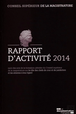 Bertrand.pt - Rapport D'Activité 2014 Du Conseil Superieur De La Magistrature