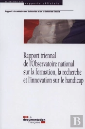 Rapport Triennal De L'Oservatoire Sur La Formation, La Recherche Et L'Innovation Sur Le Handicap (20