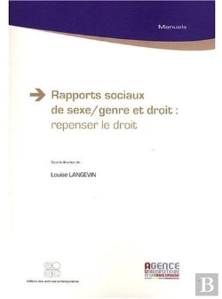 Bertrand.pt - Rapports Sociaux De Sexe ; Genre Et Droit ; Repenser Le Droit