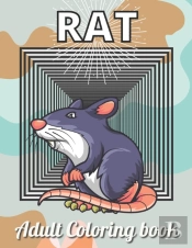 Rat Adult Coloring Book