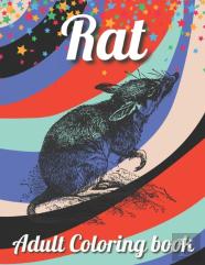 Rat Adult Coloring Book