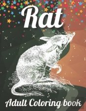 Rat Adult Coloring Book