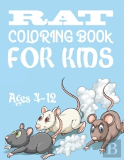 Rat Coloring Book For Kids Ages 4-12