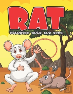 Bertrand.pt - Rat Coloring Book For Kids