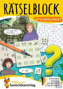 Bertrand.pt - Rätselblock Ab 12 Jahre, Band 1 : Bunter Rätsel-Spaß Für Teenager - Kreuzworträtsel, Sudoku, Labyrinth, Konzentrationstraining