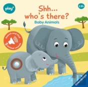 Ravensburger Play+ Infant & Toddler - Shh, Who'S There? Baby Animals My First Seek And Find Sound Book