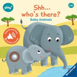 Bertrand.pt - Ravensburger Play+ Infant & Toddler - Shh, Who'S There? Baby Animals My First Seek And Find Sound Book